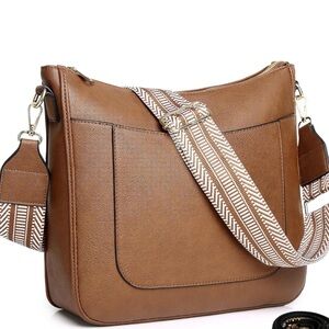 Crossbody vegan leather bag